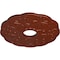 Ekena Millwork Terrones Butterfly Ceiling Medallion (Canopies up to 3 7/8"), 17 7/8"OD x 3 7/8"ID x 1"P, Firebrick CM17TSFIF - alternate 4